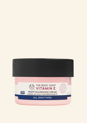 E-vitaminos éjszakai arckrém - The Body Shop