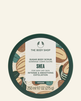 Sheás testradír 250 ml - The Body Shop