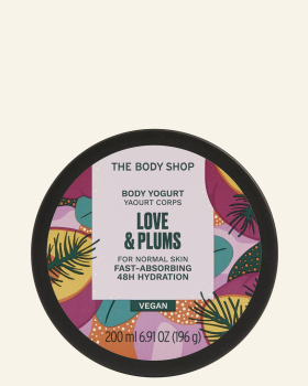 Love & Plums testjoghurt 200ml - The Body Shop