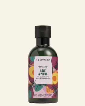 Love & Plums tusfürdő 250ml - The Body Shop