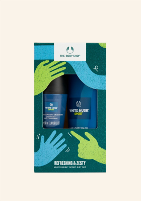 Frissítő White Musk® Sport Ajándékszett - The Body Shop