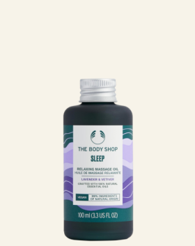 Sleep levendulás ellazító masszázsolaj 100 ml - The Body Shop