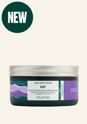 Sleep levendulás bőrmegújító olajos testradír - The Body Shop