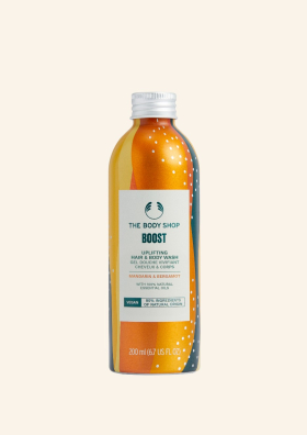 Boost energizáló sampon és tusfürdő 200 ml - The Body Shop