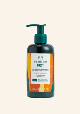 Boost energizáló hámlasztó kézmosó 250ml - The Body Shop