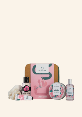 Virágzó British Rose ajándékcsomag - The Body Shop