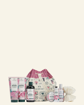 Óriás ragyogó British Rose ajándékcsomag - The Body Shop