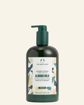Mandulatejes krémes tusfürdő 750 ml - The Body Shop